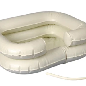 Lavacabeza hinchable para cama